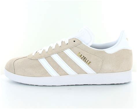 adidas gazelle beige wit|Adidas gazelle men's beige.